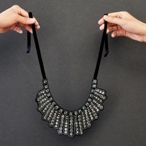 BR Ruth Bader Ginsburg Notorious RBG Dissent Collar Bib Necklace - NWOT